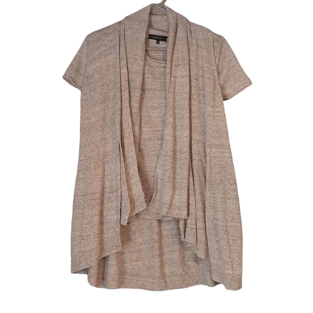 Lafayette 148 T-shirt with vest set